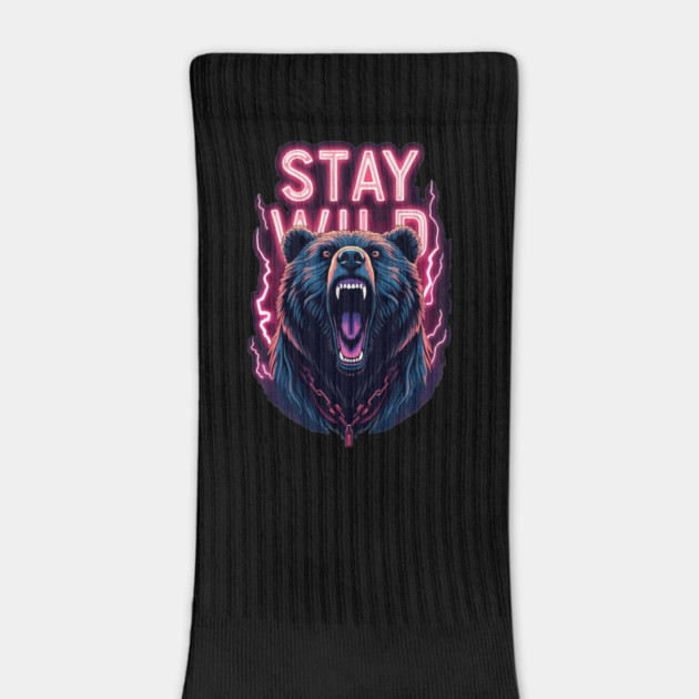 Stay Wild Bear Design by Urbanprint