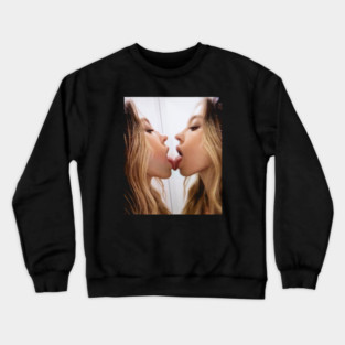 Sydney Sweeney Kiss Crewneck Sweatshirt