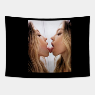 Sydney Sweeney Kiss Tapestry