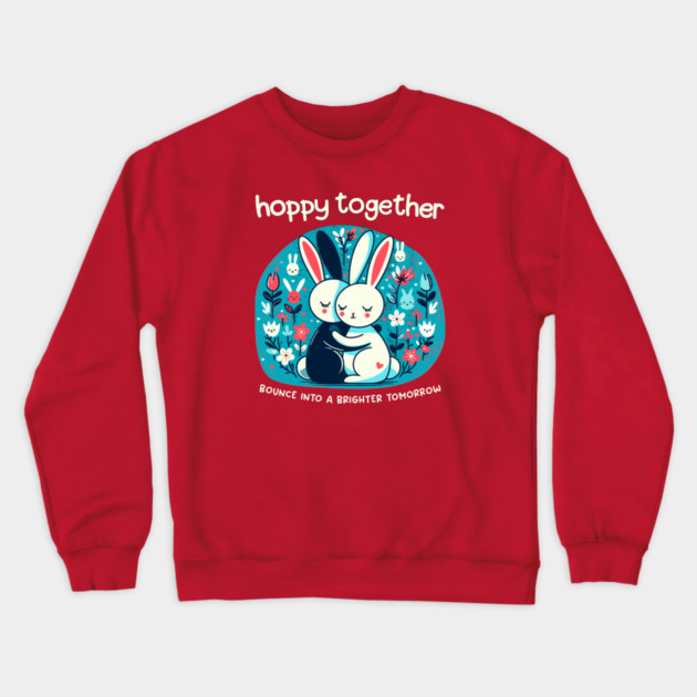 HOPPY TOGETHER Crewneck Sweatshirt by Fabrik