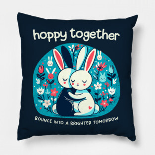 HOPPY TOGETHER Pillow