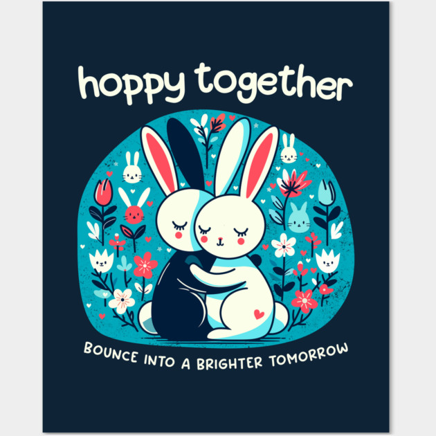HOPPY TOGETHER Wall Art by Fabrik