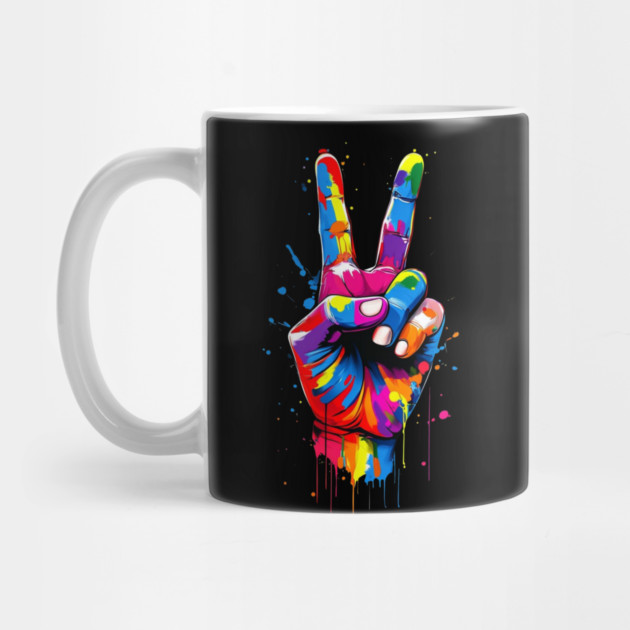 Graffiti Peace: Urban Pop Art Vibes by Steve