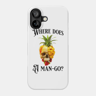 Man-Go: The Juicy Enigma Phone Case