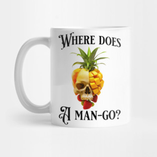 Man-Go: The Juicy Enigma Mug