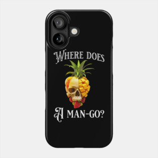 Man-Go: The Juicy Enigma Phone Case
