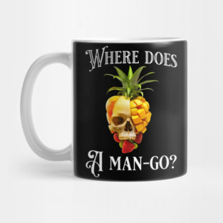 Man-Go: The Juicy Enigma Mug