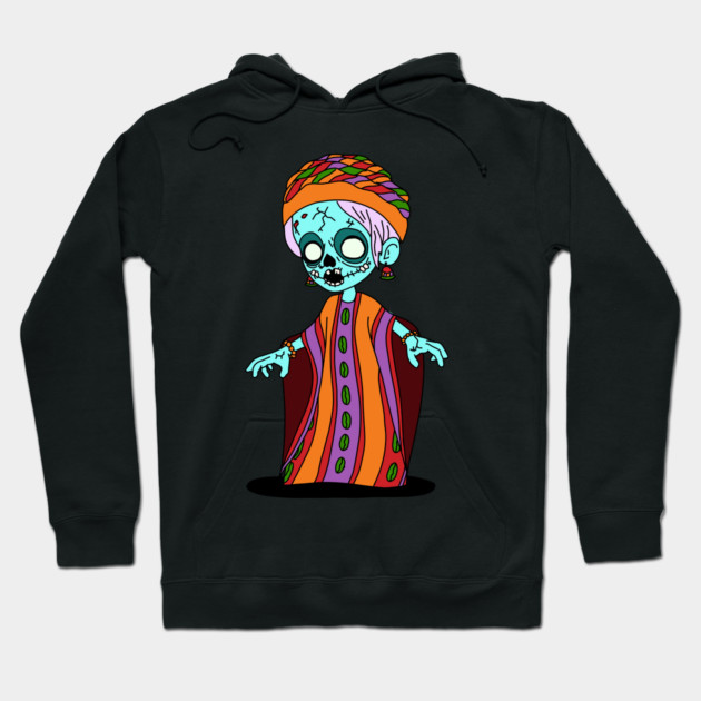 Cute Malian Zombie Hoodie by H. R. Sinclair