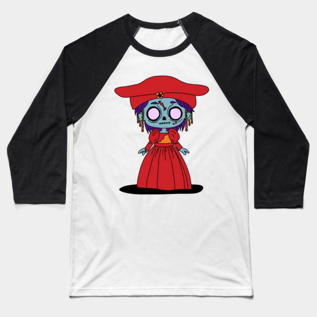 Cute Namibian Zombie Baseball T-Shirt by H. R. Sinclair