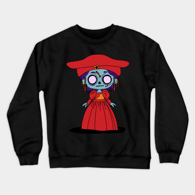 Cute Namibian Zombie Crewneck Sweatshirt by H. R. Sinclair