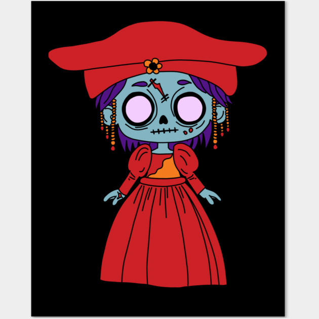 Cute Namibian Zombie Wall Art by H. R. Sinclair