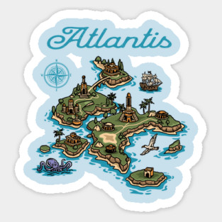 Atlantis Sticker