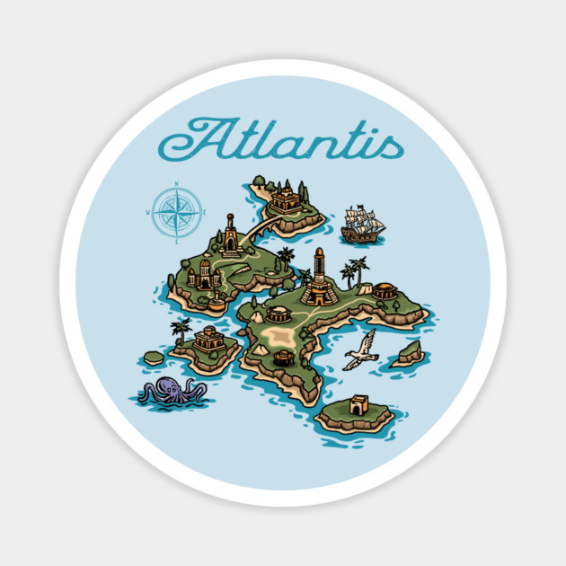 Atlantis Magnet by GoshWow®