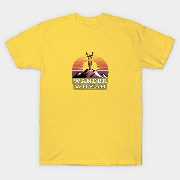 Wander Woman T-Shirt by Pete the Cat Guy