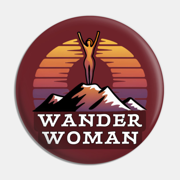 Wander Woman Pin by Pete the Cat Guy