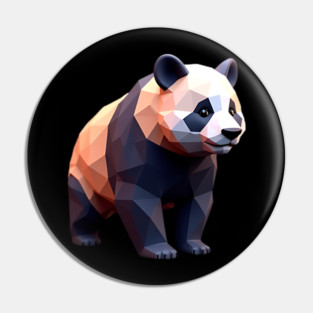 Cute Panda Bear Pin