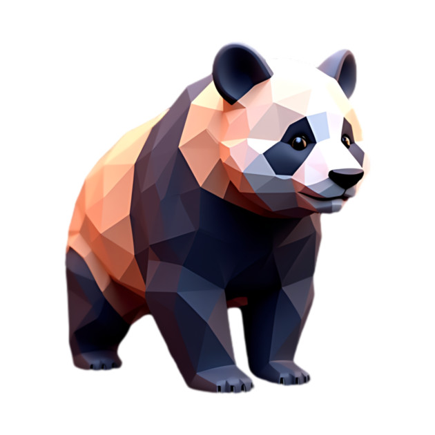 Cute Panda Bear by animegirlnft
