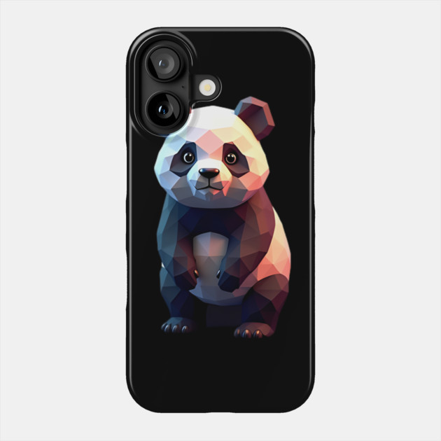 3D Kawaii Panda Phone Case by animegirlnft