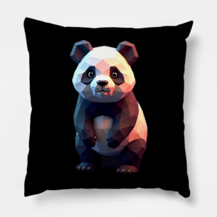 3D Kawaii Panda Pillow