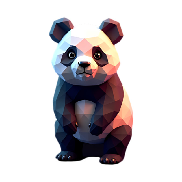 3D Kawaii Panda by animegirlnft