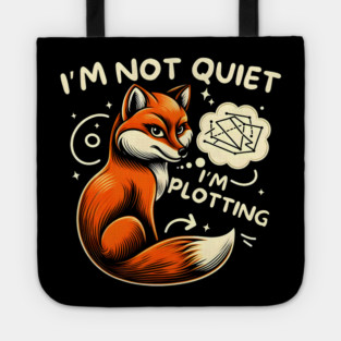 Plotting Fox - Funny & Clever Tote
