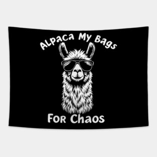 Alpaca My Bags For Chaos Tapestry