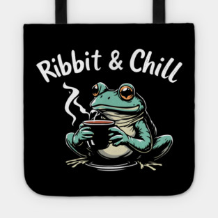 Ribbit & Chill Frog Comfort Tote