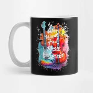 Chromatic Harmony: Guitar & Cello Fusion Mug