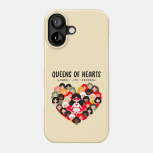 QUEENS OF HEARTS Phone Case
