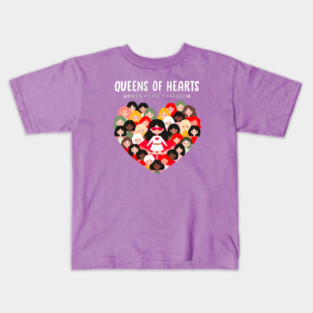 QUEENS OF HEARTS Kids T-Shirt
