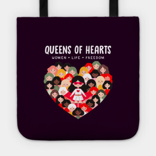 QUEENS OF HEARTS Tote