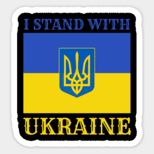 I Stand With Ukraine Magnet