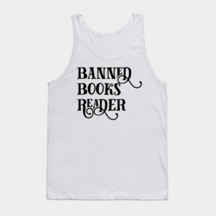 Banned Books Reader Tank Top