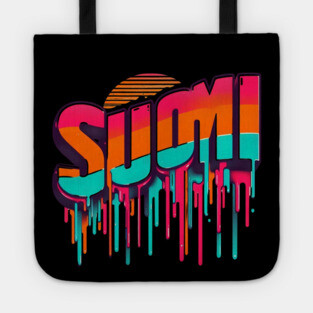 Suomi Retro Vibes: A Bold Twist on Classic Finnish Design Tote