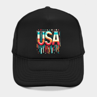 USA Retro Revival: A Bold Tribute to American Style Hat