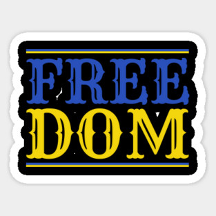 Freedom Ukraine - Free Ukraine Magnet