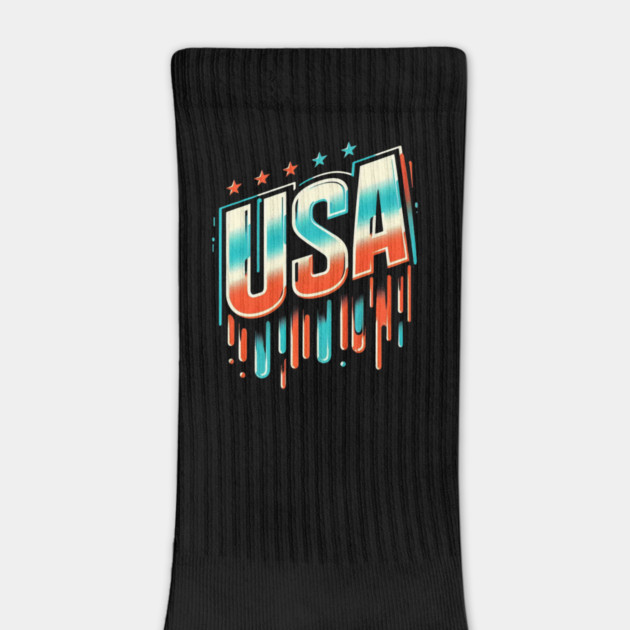 USA Retro Revival: A Bold Tribute to American Style by Ben's Store 1