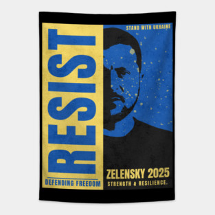 Zelensky 2025 - Resist Tapestry