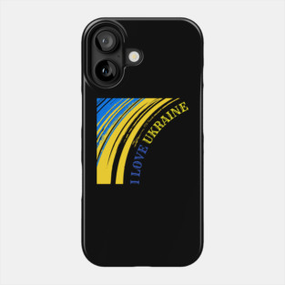 I Love Ukraine - Support Ukraine Phone Case