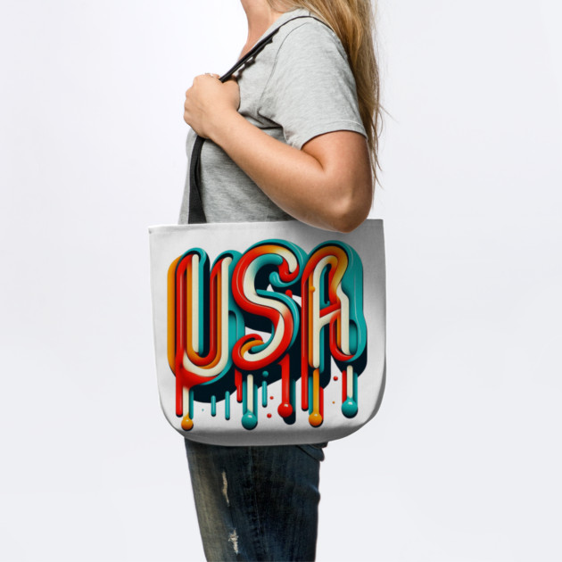 Vintage USA: A Retro Tribute to American Spirit by Ben's Store 1