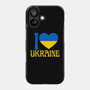 I Love Ukraine Phone Case
