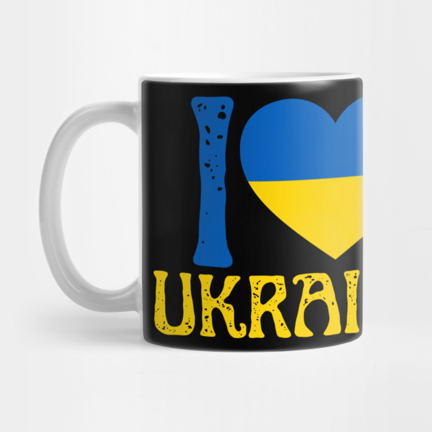 I Love Ukraine by Creatifly Graphic Tees