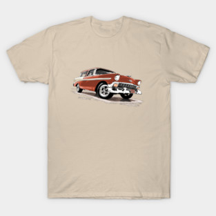 Bronze 56 Chevrolet Bel Air Nomad T-Shirt