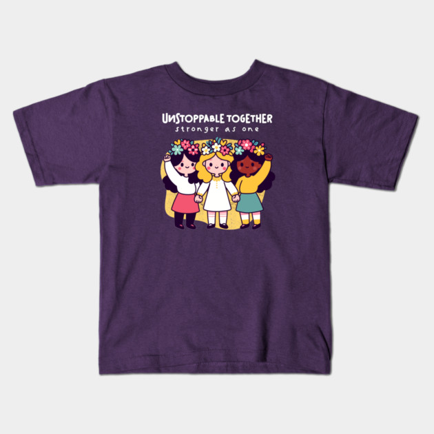 UNSTOPPABLE TOGETHER Kids T-Shirt by Fabrik