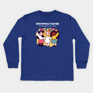 UNSTOPPABLE TOGETHER Kids Long Sleeve T-Shirt