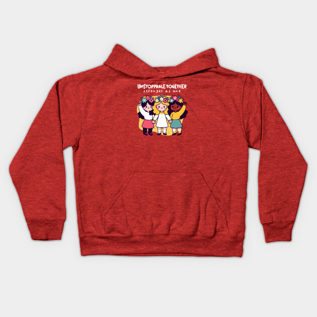 UNSTOPPABLE TOGETHER Kids Hoodie by Fabrik