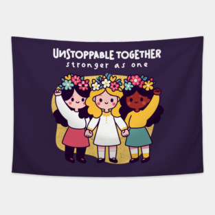 UNSTOPPABLE TOGETHER Tapestry