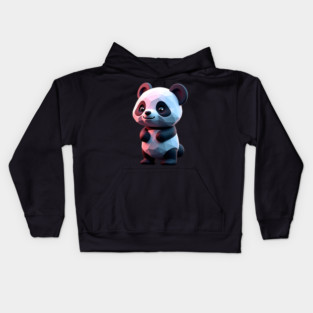 Kawaii Baby Panda 3D Kids Hoodie