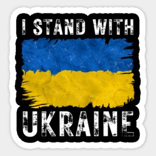 I Stand With Ukraine Magnet