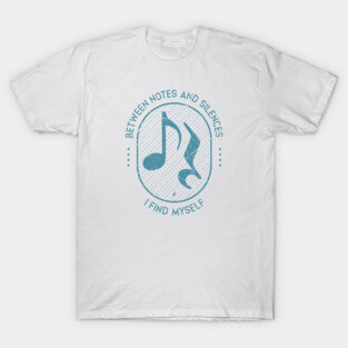Between Notes & Silences. Light Grunge T-Shirt